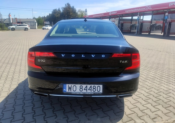Volvo S90 cena 124900 przebieg: 119000, rok produkcji 2017 z Ostrołęka małe 562